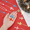 DICOSMETIC Luminous Plastic Pendant Necklaces NJEW-DC0001-06A-3