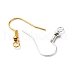 80Pcs 2 Color Iron Earring Hooks DIY-FS0004-37-4