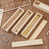 Rectangle Unfinished Wood Gift Storage Box CON-WH0094-38B-6