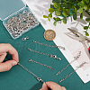 304 Stainless Steel Ends wit Chains FIND-UN00015-2