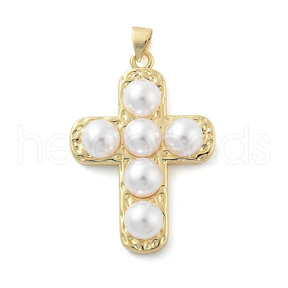 Brass Pendants KK-C091-01G-1