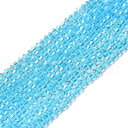 Imitation Austrian Crystal 5301 Bicone Beads X-GLAA-S026-3mm-06-1