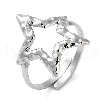 316 Stainless Steel Finger Rings RJEW-C075-01P-1