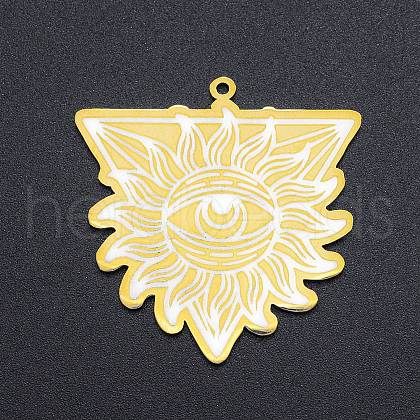 201 Stainless Steel Pendants STAS-S105-LA240-1