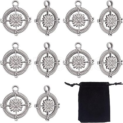 Unicraftale 304 Stainless Steel Pendants STAS-UN0037-65-1