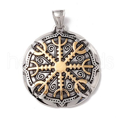 304 Stainless Steel Pendants X-STAS-M299-30AS-1