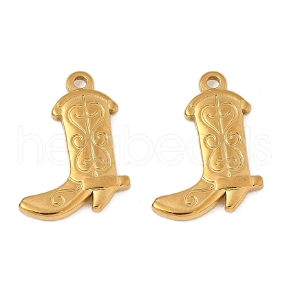 304 Stainless Steel Pendants STAS-V015-56G-1