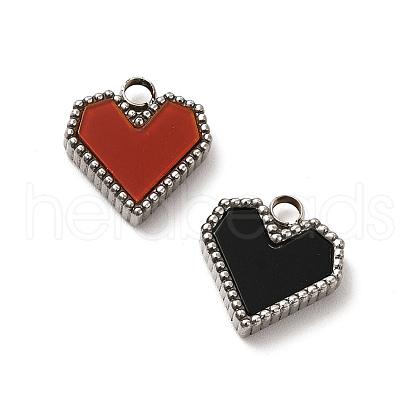 304 Stainless Steel Pendants STAS-A076-06P-1