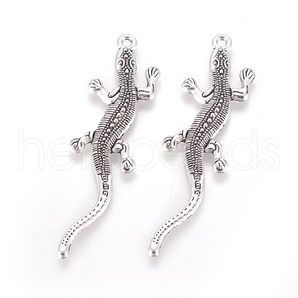 Tibetan Style Zinc Alloy Big Pendants X-PALLOY-F248-012AS-1