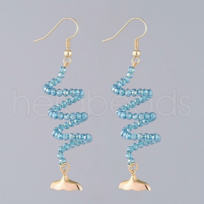 Dangle Earrings EJEW-JE03808-03-1