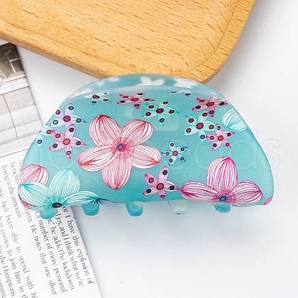 Acrylic Claw Hair Clips PW-WGF7B46-03-1
