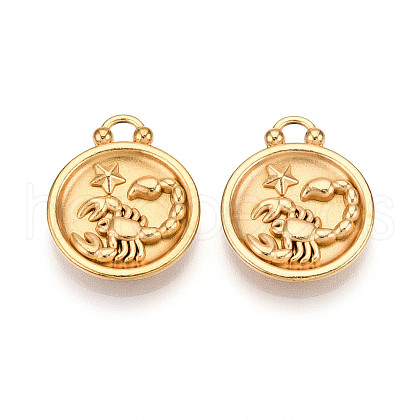 304 Stainless Steel Pendants STAS-N109-148G-08-1