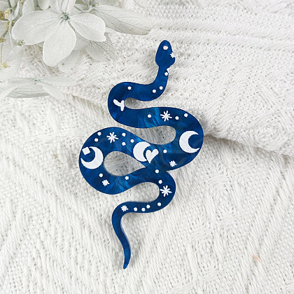 Printed Acrylic Big Pendants FEST-PW0001-037B-1