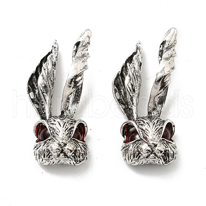 Tibetan Style Rack Plating Alloy Pendants PALLOY-K010-02AS-1