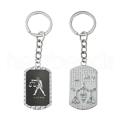 Alloy Enamel Keychain KEYC-YW00022-09-1