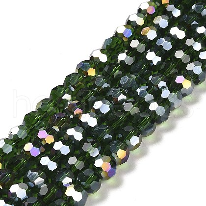 Transparent Glass Beads EGLA-A035-T8mm-B10-1