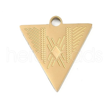 304 Stainless Steel Pendants STAS-I325-118G-1