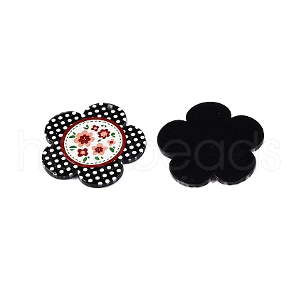 Printed Acrylic Pendants OACR-T028-13-1