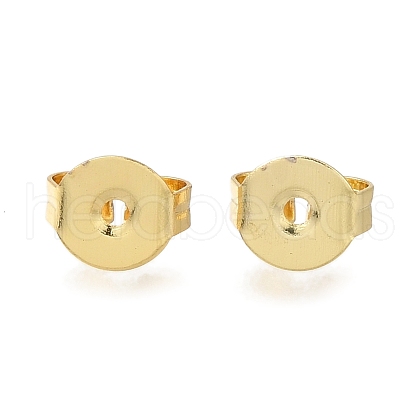 Rack Plating Brass Friction Ear Nuts KK-C081-04G-1