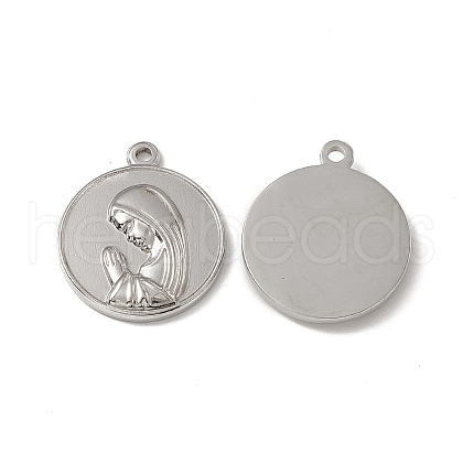 Non-Tarnish 201 Stainless Steel Pendants STAS-J401-VC622-1