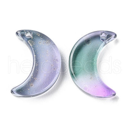 Transparent Baking Paint Glass Beads GLAA-D010-01A-1