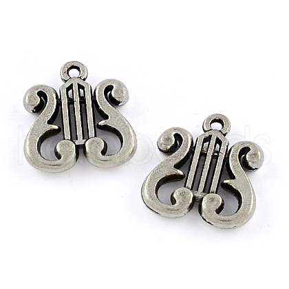 Tibetan Style Zinc Alloy Pendants TIBEP-R334-099AS-RS-1