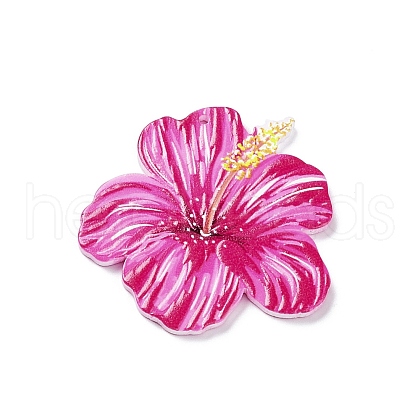 Double-sided Printed Opaque Acrylic Pendants MACR-F075-02A-1
