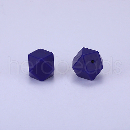 Hexagonal Silicone Beads SI-JX0020A-02-1