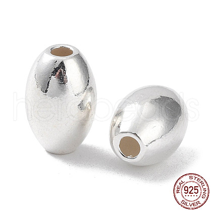 925 Sterling Silver Bead STER-H106-03D-S-1