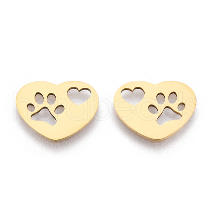 Ion Plating(IP)  201 Stainless Steel Pendants STAS-R111-JA664G-1