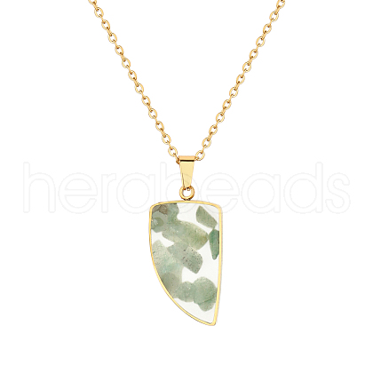 Elegant Stainless Steel Irregular Pendant Necklaces for Women XQ7626-1-1