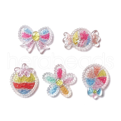 Resin Cabochons CRES-A049-07-1