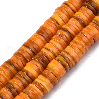 Natural Freshwater Shell Beads Strands X-BSHE-I016A-01G-1