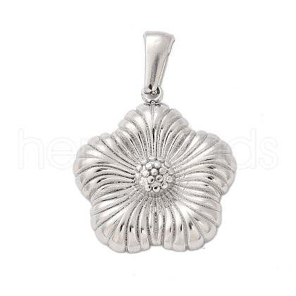304 Stainless Steel Pendants STAS-Q349-01B-P-1