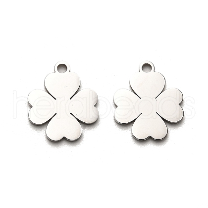 Non-Tarnish 316 Surgical Stainless Steel Charms STAS-H190-14P-01-1