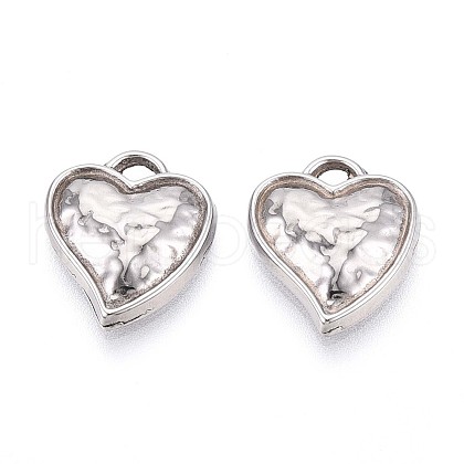 304 Stainless Steel Pendants STAS-T065-25P-1