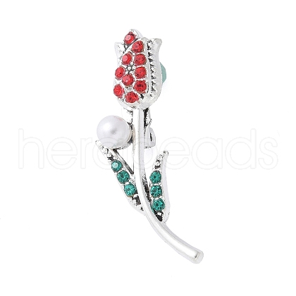 Alloy Rhinestone Brooches JEWB-H028-03AS-02-1