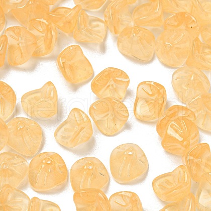 Electroplated Glass Beads GLAA-G119-01D-1