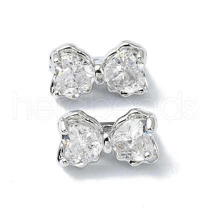 Brass Pave Cubic Zirconia Multi-Strand Links FIND-Z029-12H-1