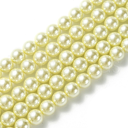 Grade A Glass Pearl Beads HY-J001-10mm-HX003-1