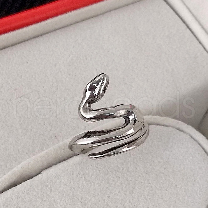 Tibetan Style Alloy Cuff Rings FS-WGA06B7-12-1