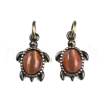 Brass Pendants KK-A226-03AB-05-1