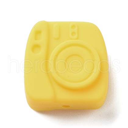 Camera Food Grade Eco-Friendly Silicone Focal Beads SIL-C007-16A-1