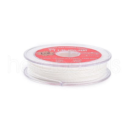 2-Ply Round Waxed Cotton Thread Cords YC-T004-01A-03-1