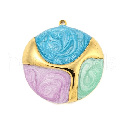 Ion Plating(IP) 304 Stainless Steel Pendants STAS-U007-12C-G-1