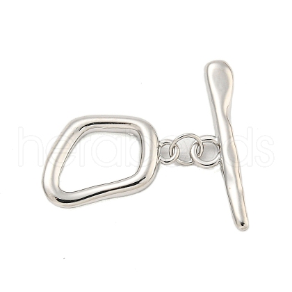 Brass Toggle Clasps KK-A223-29P-1