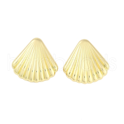 Brass Earring for Women EJEW-M259-02B-G-1