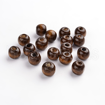 Natural Wood Beads X-W02KQ0C1-1