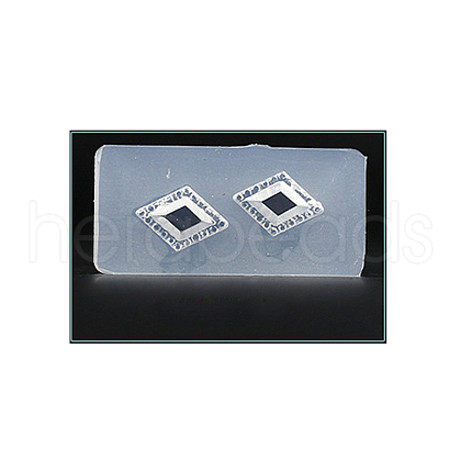 3D Rhombus Shape Silicone Molds X-MRMJ-F004-17P-1