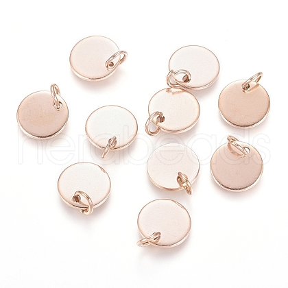 Ion Plating(IP) 304 Stainless Steel Charms STAS-I124-01B-RG-1